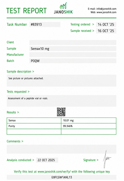 Semax 10MG